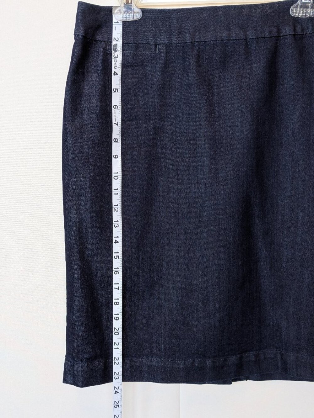Coldwater Creek Stretch Denim Skirt - Picture 7 of 8